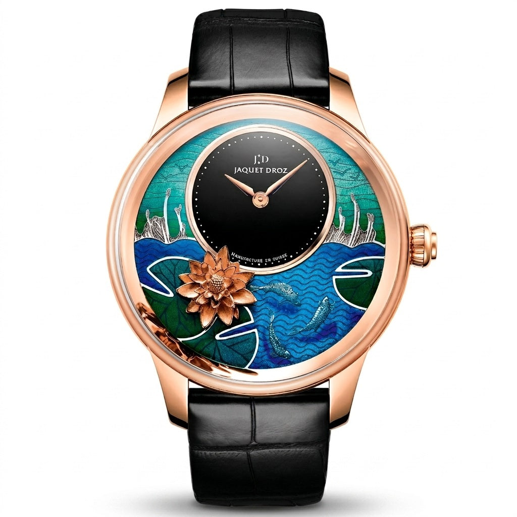 JAQUET DROZ Petite Heure Minute Relief Carps “Limited Edition”