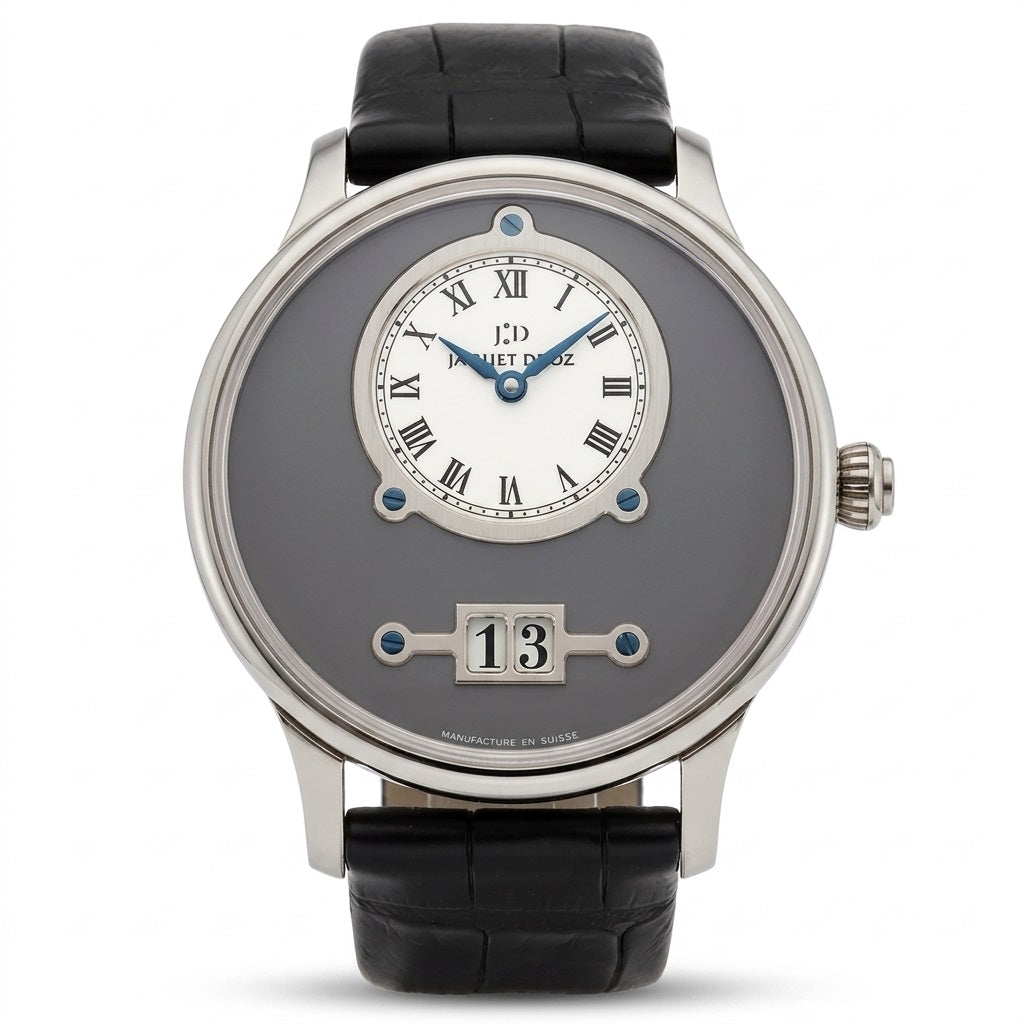 JAQUET DROZ Petite Heure Minute Grande Date