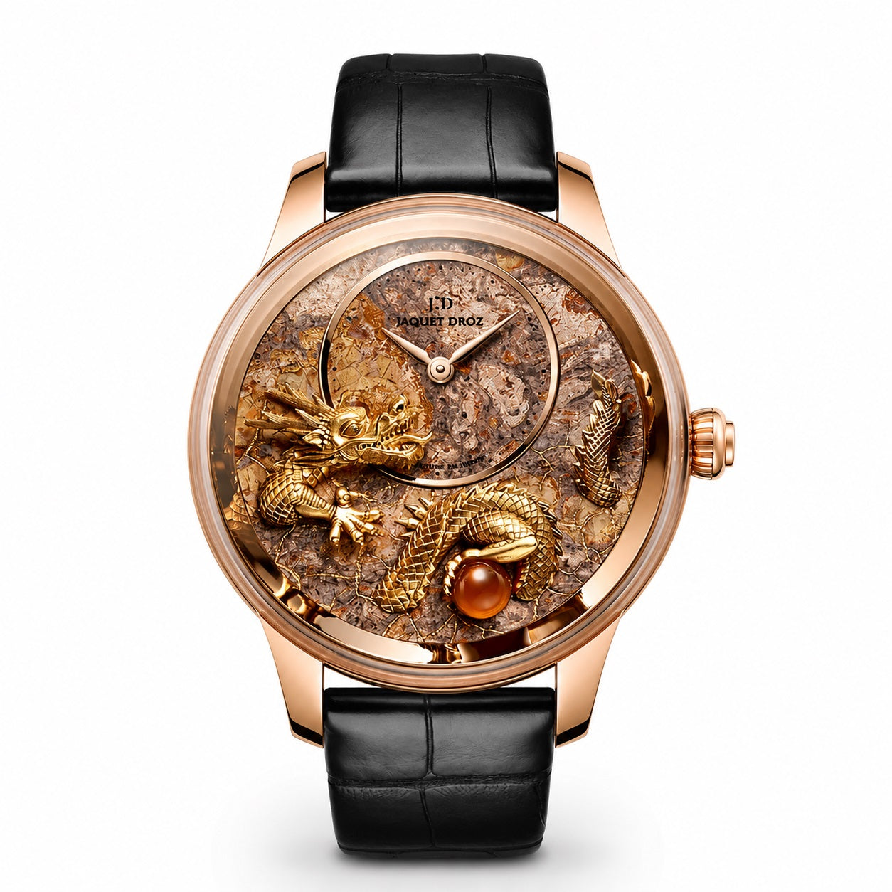 JAQUET-DROZ Les Ateliers d’Art Petite Heure Minute Relief Dragon “Limited Edition”