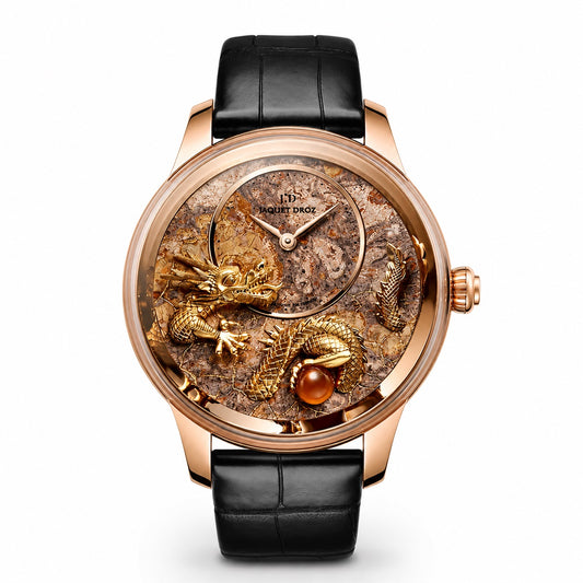 JAQUET-DROZ Les Ateliers d’Art Petite Heure Minute Relief Dragon “Limited Edition”