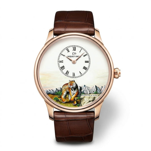 JAQUET DROZ Les Ateliers d’Art Petite Heure Minute Enamel Painting “Limited Edition”