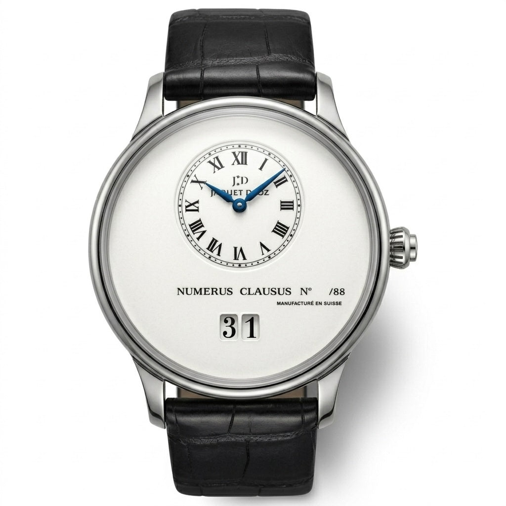 JAQUET-DROZ Petite Heure Minute Grande Date- Numerus Clausus “Limited Edition”