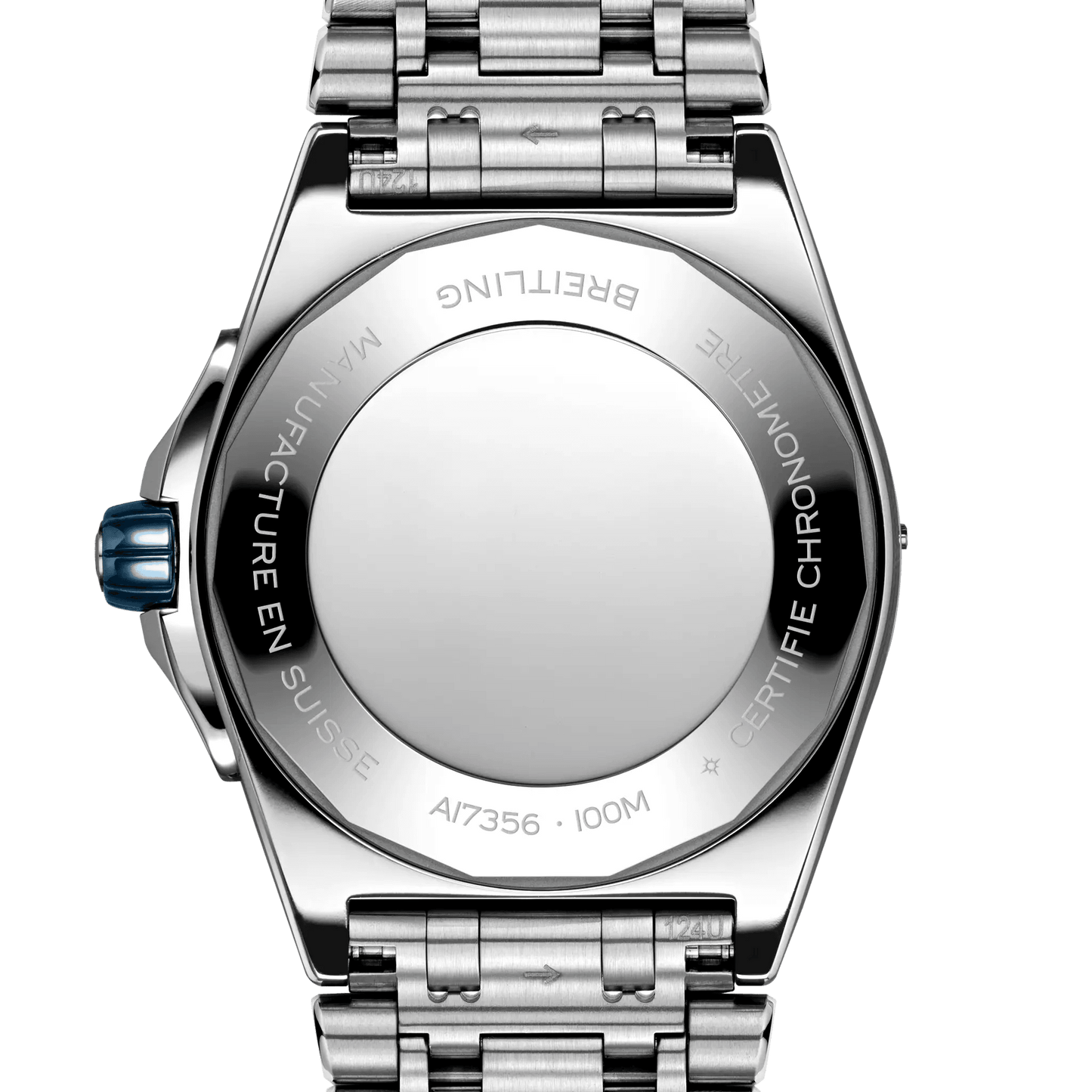 BREITLING Super Chronomat Automatic 38mm Blue dial, Stainless Steel strap - Classic Kaf