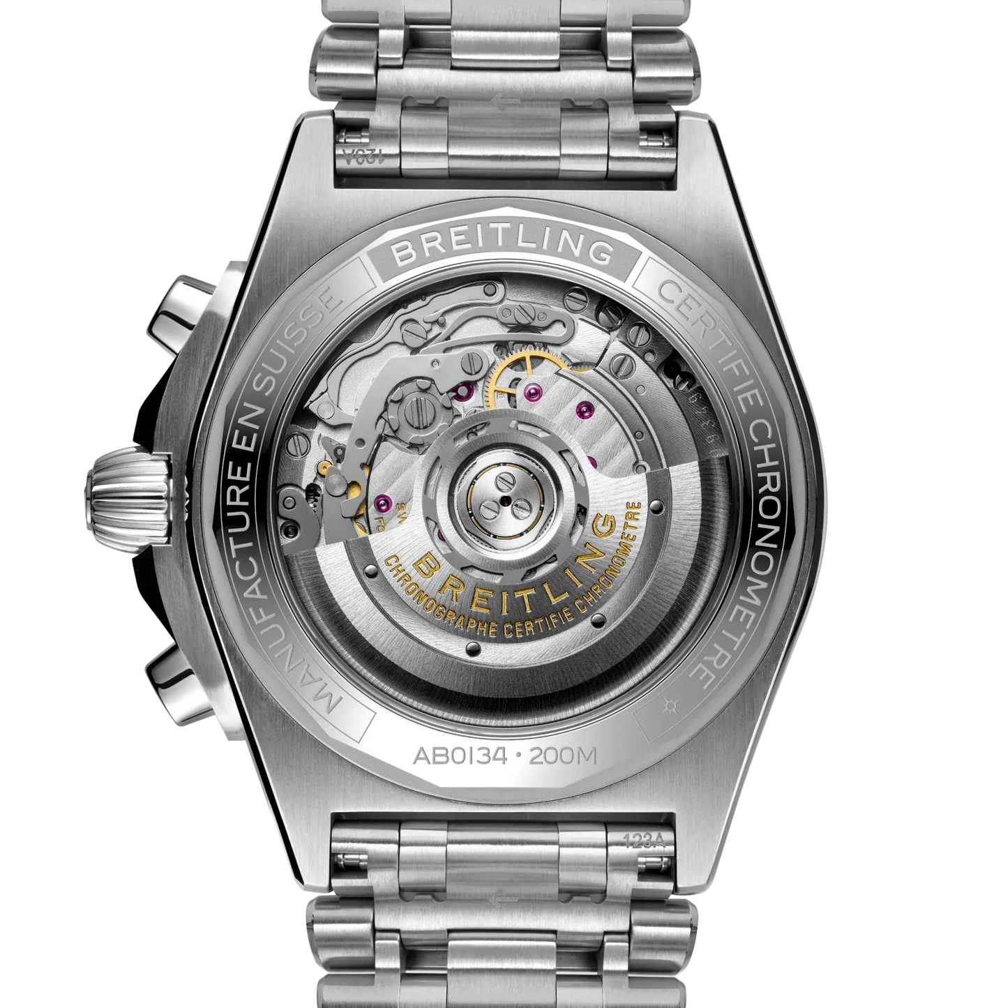 BREITLING Chronomat B01 42mm Stainless Steel,  Blue dial