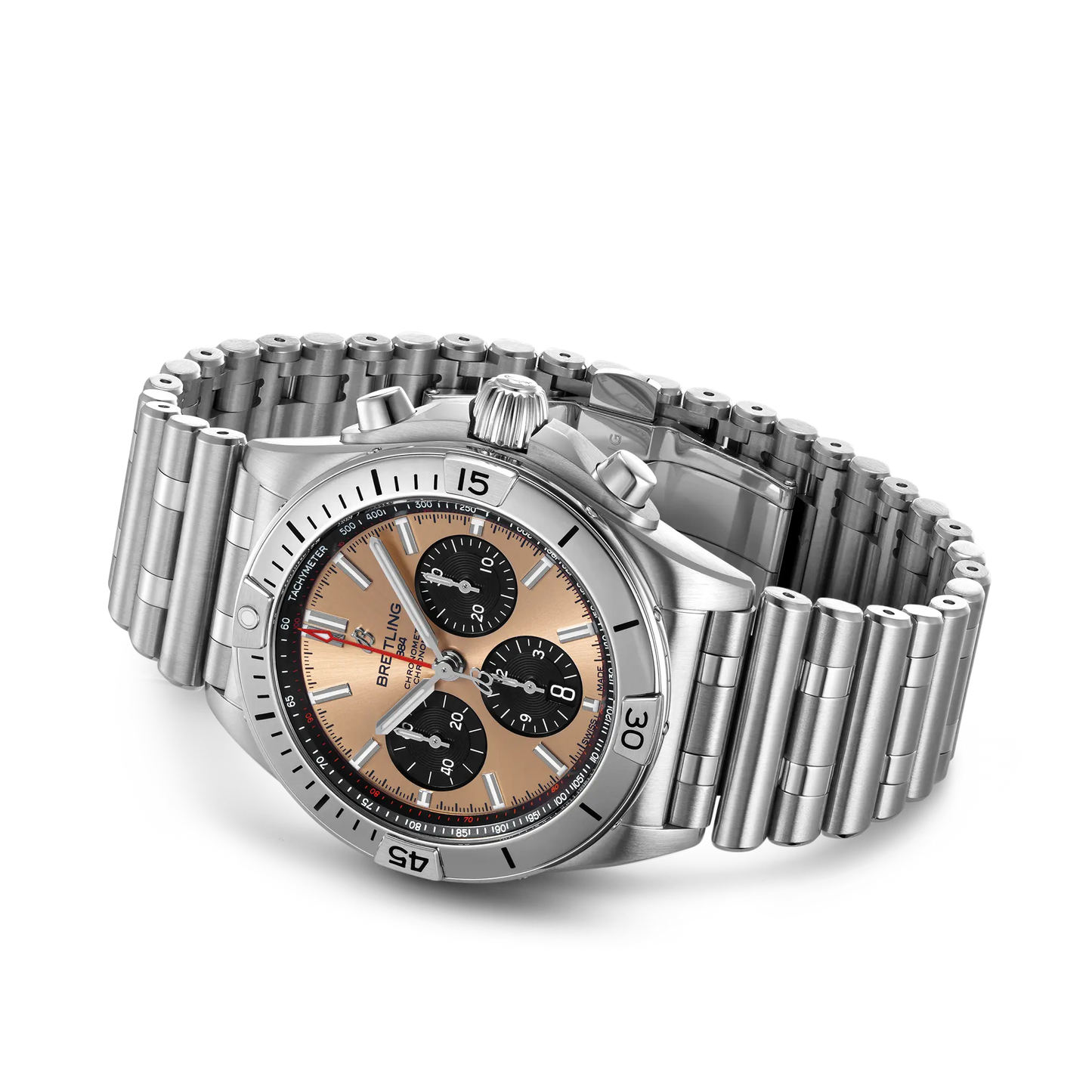BREITLING Chronomat B01 42mm Stainless Steel, Bronze dial
