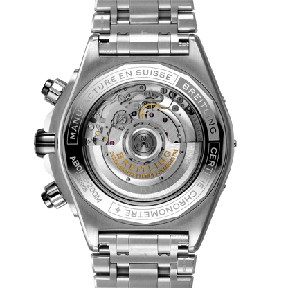 BREITLING Super Chronomat B01 44mm, Stainless Steel, Black dial - Classic Kaf