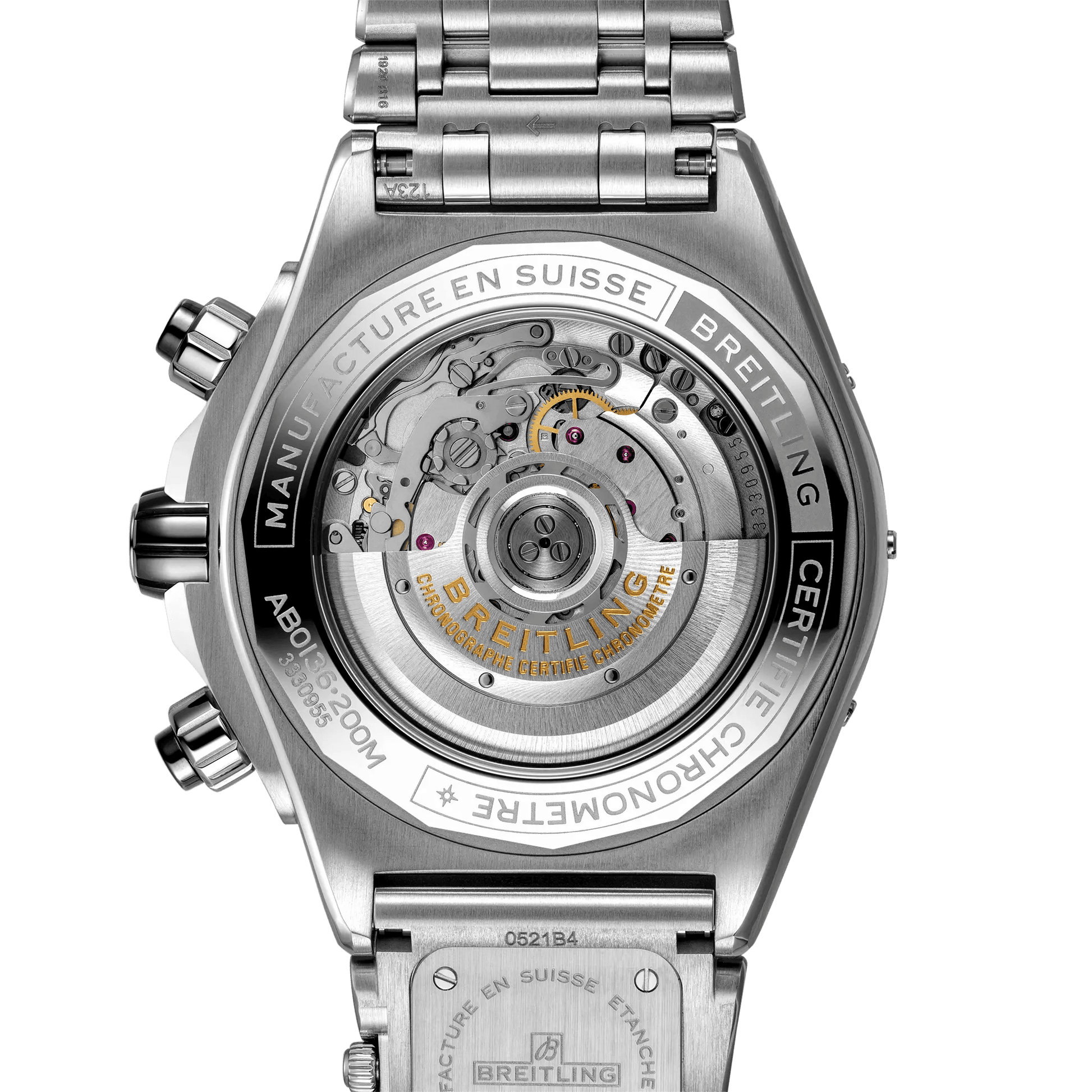 BREITLING Super Chronomat B01 44mm, Stainless Steel, Black dial - Classic Kaf