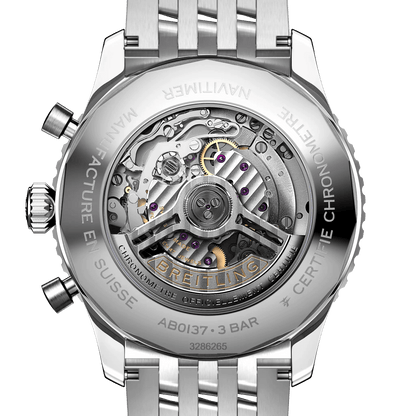 BREITLING Navitimer B01 Chronograph 46mm Stainless Steel, Black dial - Classic Kaf
