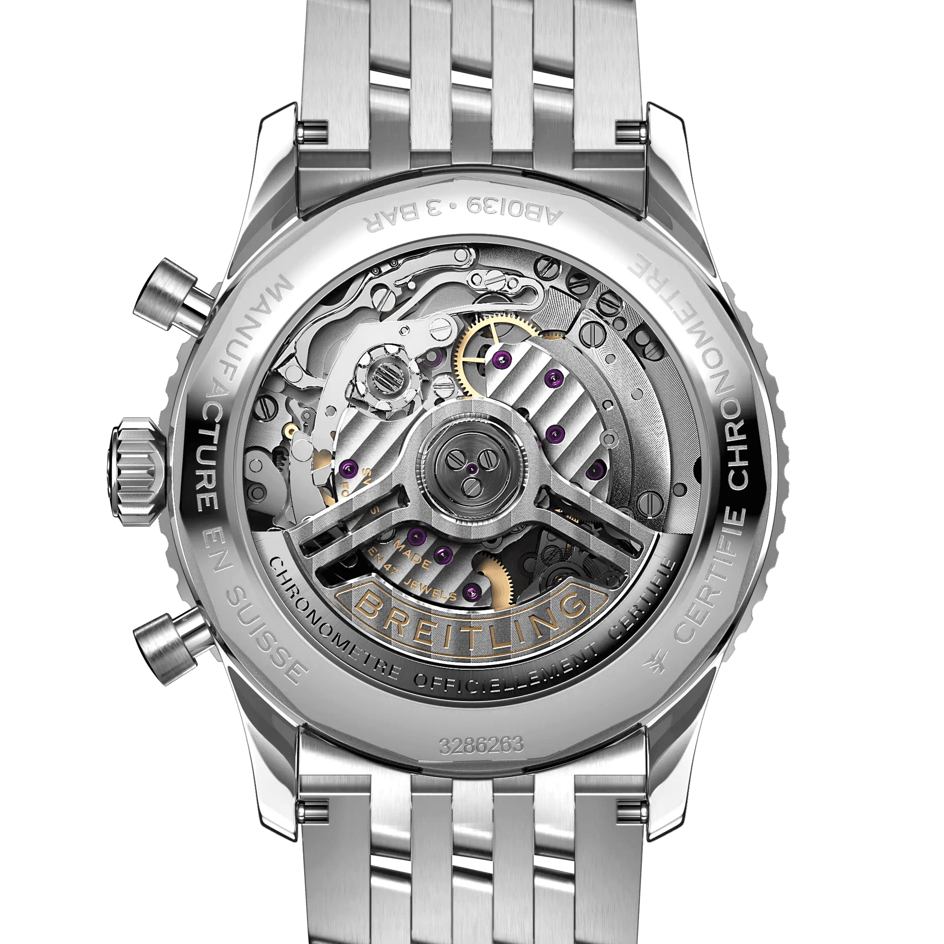 BREITLING Navitimer B01 Chronograph 41mm Stainless Steel, Blue dial - Classic Kaf