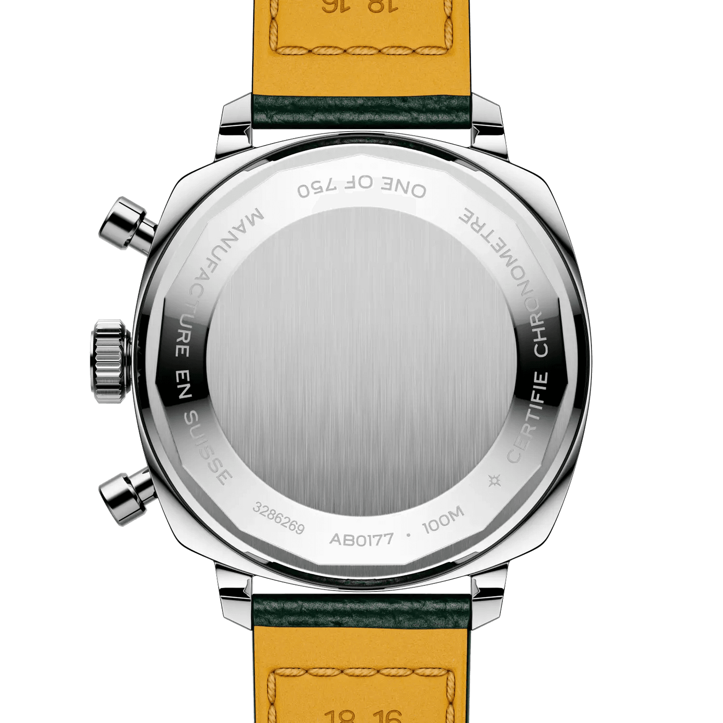 BREITLING Top Time B01 Racing, Green dial, Leather strap - Classic Kaf