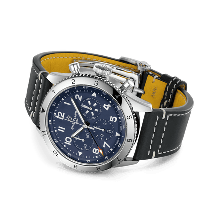BREITLING Super AVI B04 Chronograph GMT 46 Tribute to Vought F4U Corsair - Classic Kaf
