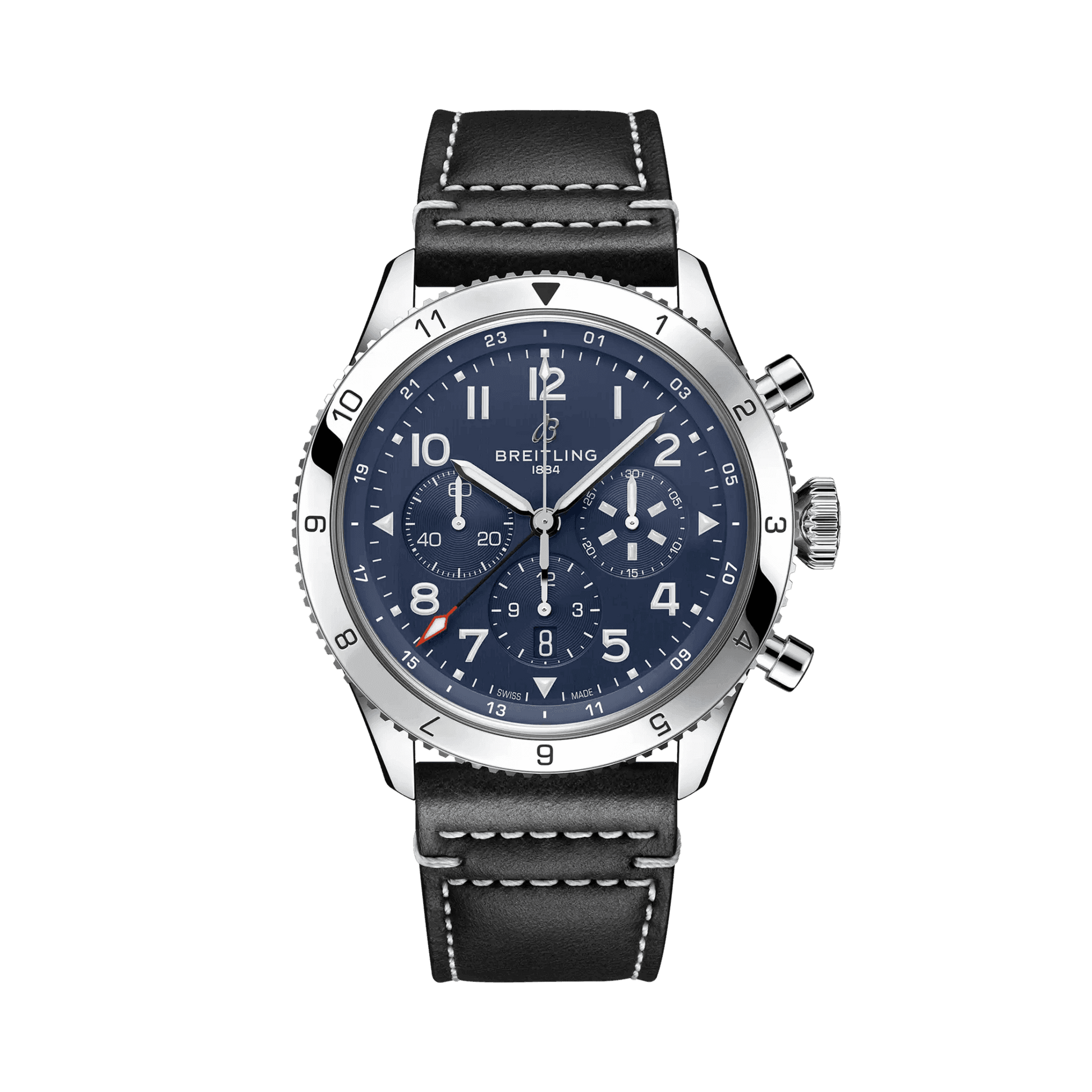 BREITLING Super AVI B04 Chronograph GMT 46 Tribute to Vought F4U Corsair - Classic Kaf