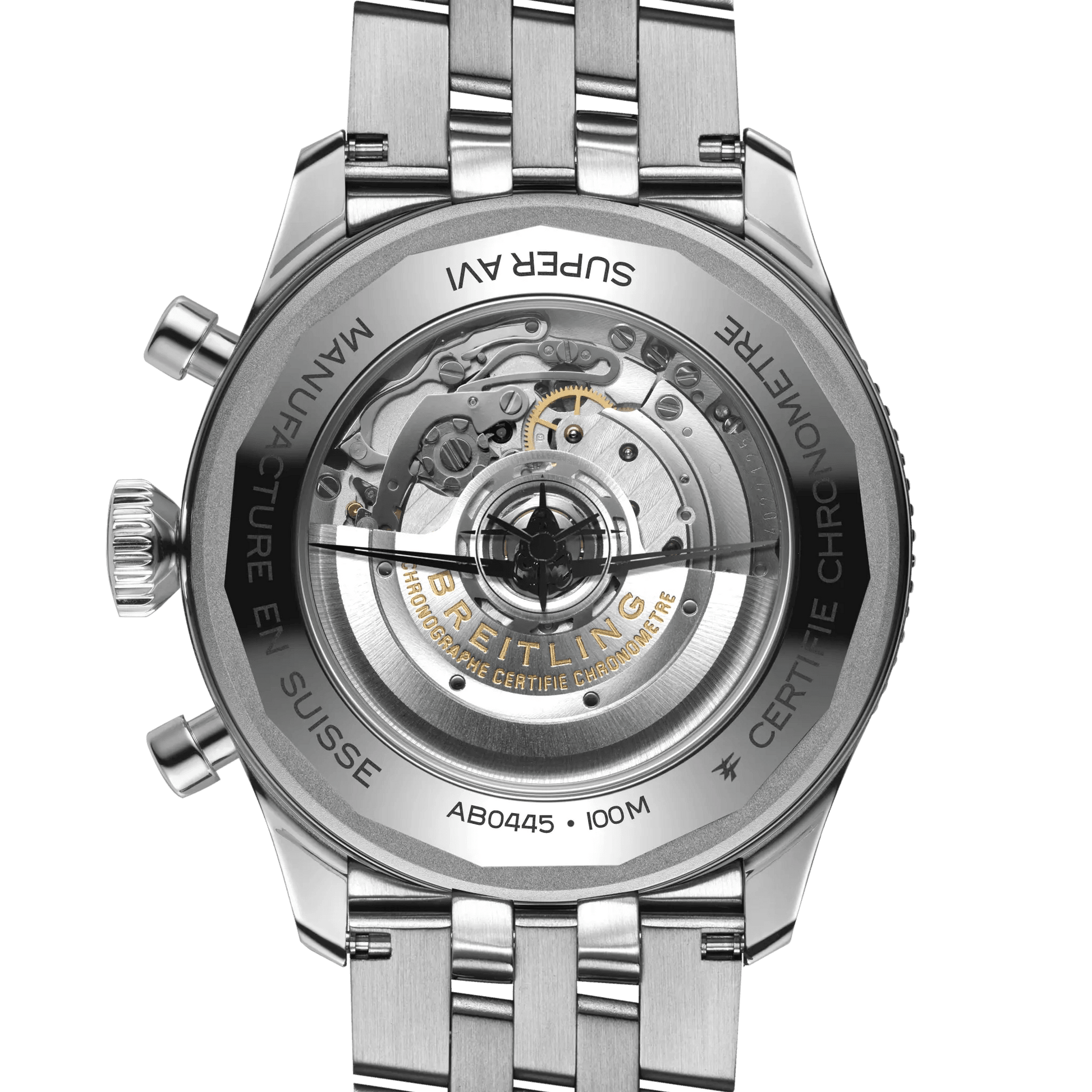 BREITLING Super AVI B04 Chronograph GMT 46 Curtiss Warhawk - Classic Kaf