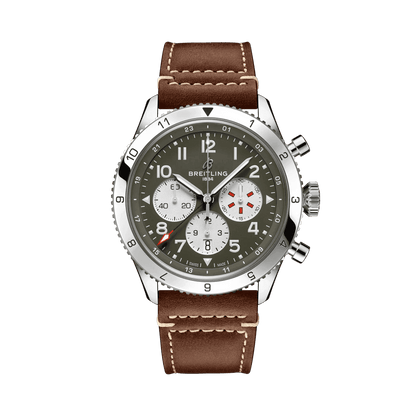BREITLING Super AVI B04 Chronograph GMT 46 Curtiss Warhawk - Classic Kaf
