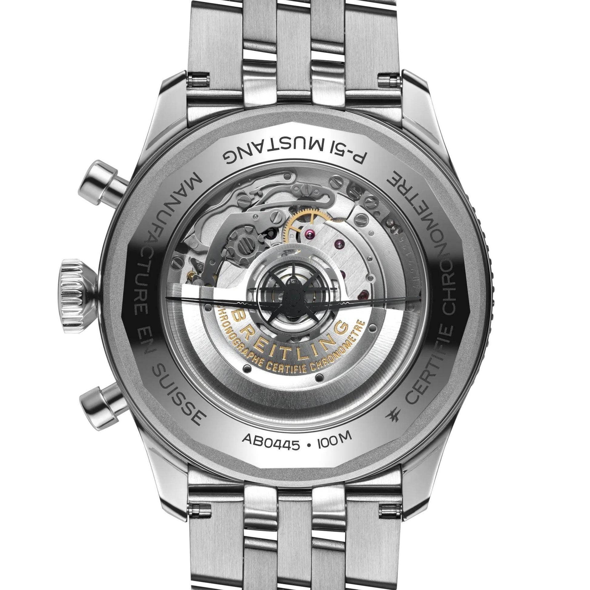 BREITLING Super AVI B04 Chronograph GMT 46 P-51 Mustang - Classic Kaf