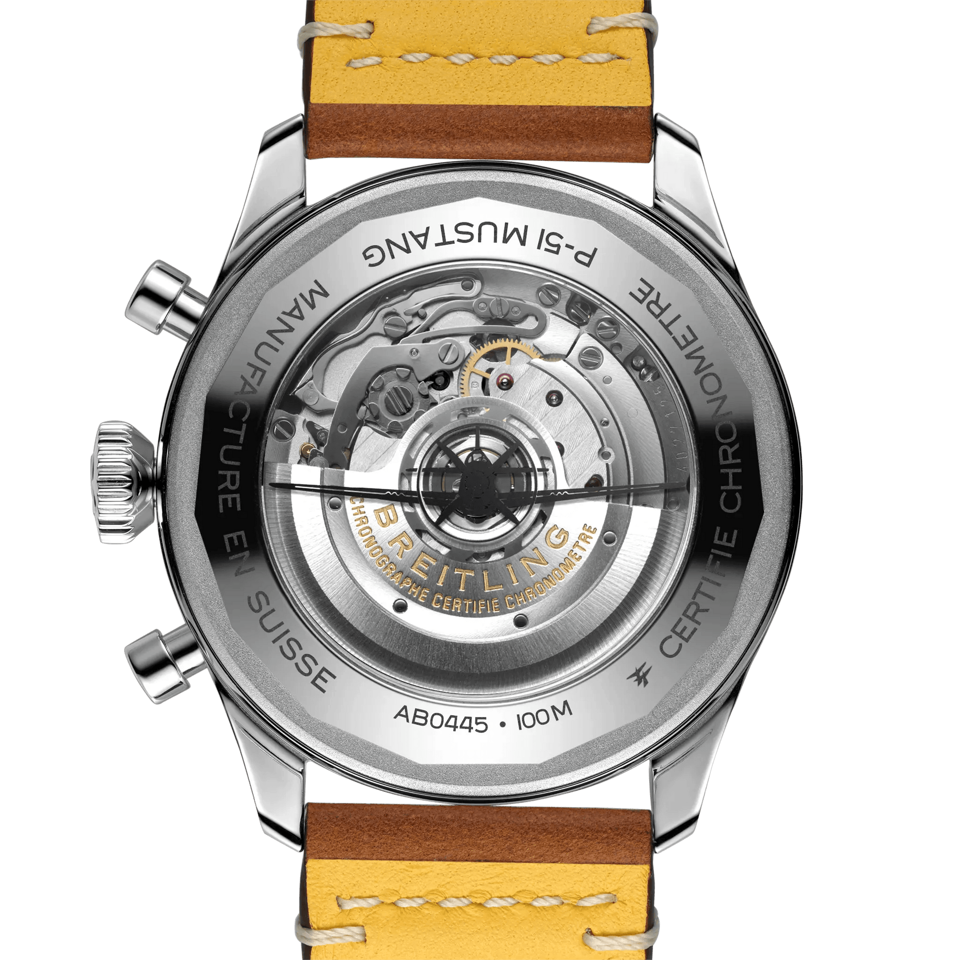 BREITLING Super AVI B04 Chronograph GMT 46 P-51 Mustang - Classic Kaf