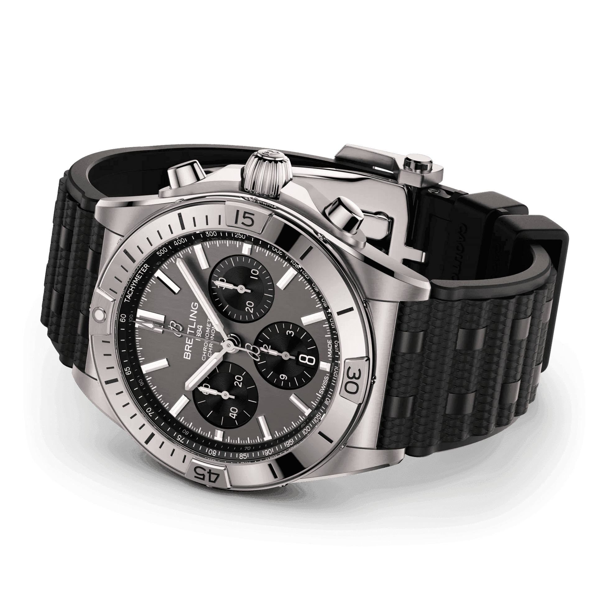 BREITLING Chronomat B01, 42mm Automatic Men's Watch EB0134101M1S1 - Classic Kaf
