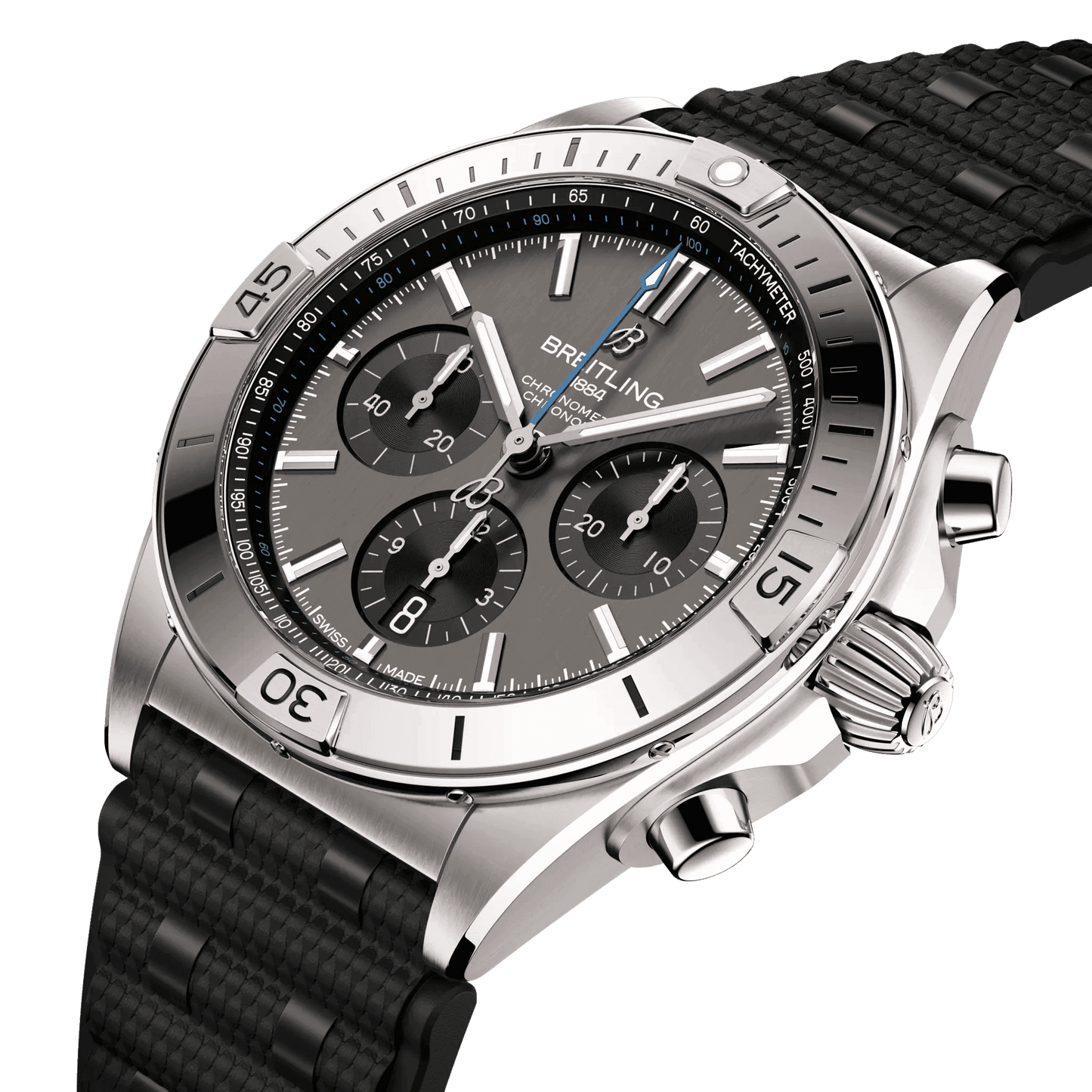BREITLING Chronomat B01, 42mm Automatic Men's Watch EB0134101M1S1 - Classic Kaf