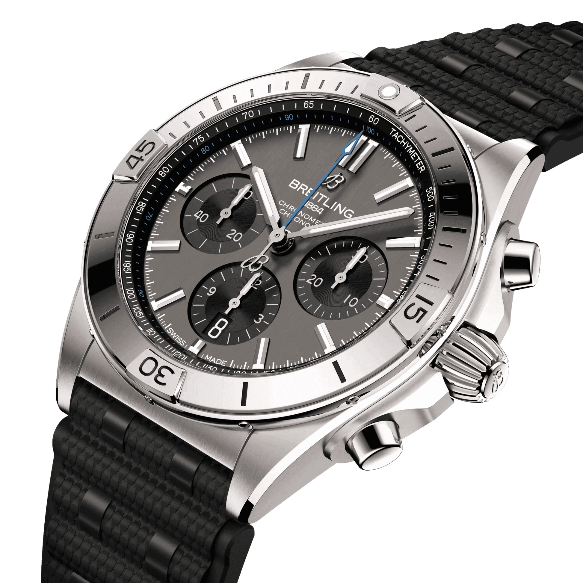 BREITLING Chronomat B01, 42mm Automatic Men's Watch EB0134101M1S1 - Classic Kaf