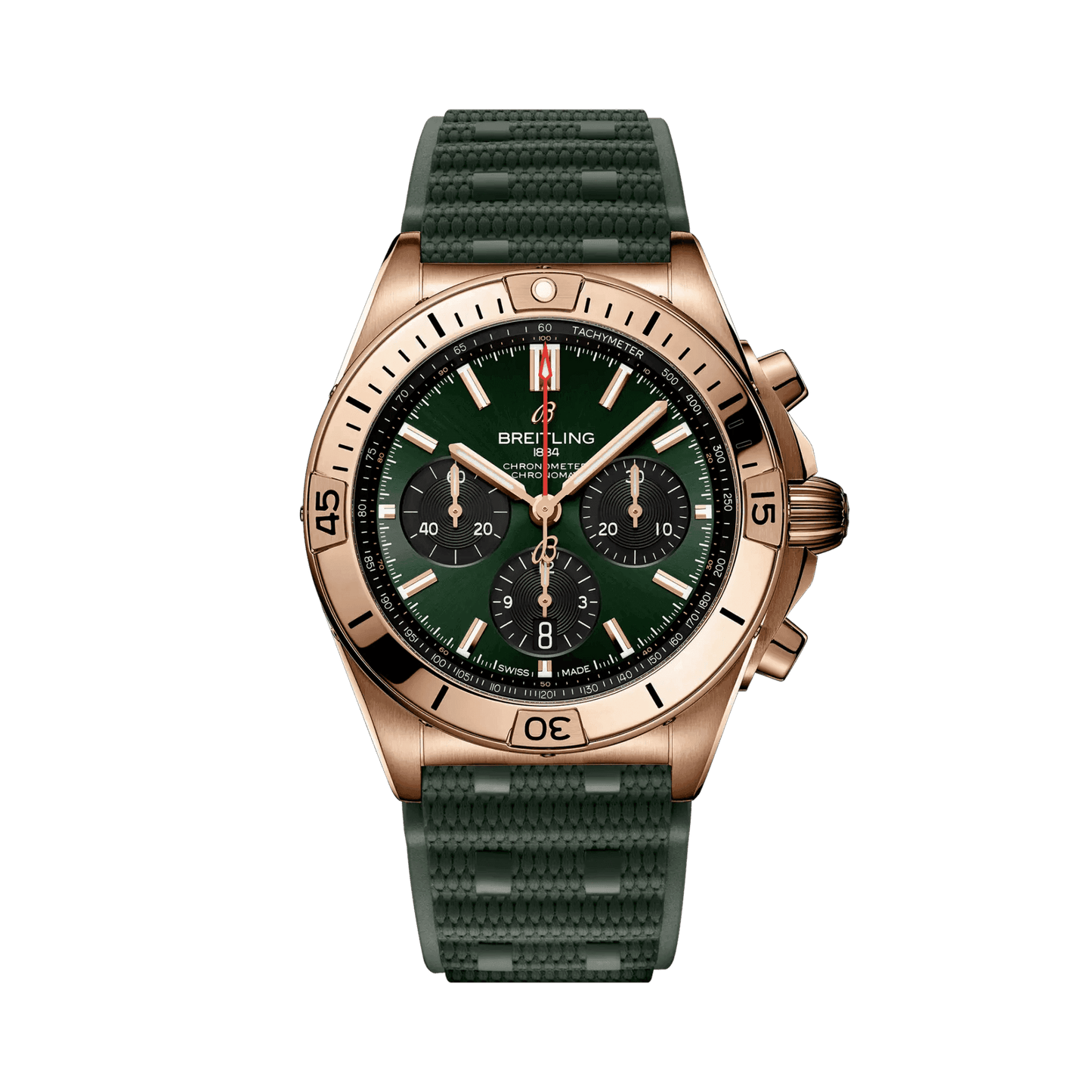 BREITLING Chronomat B01, 42mm Automatic Men's Watch RB0134101L1S1 - Classic Kaf