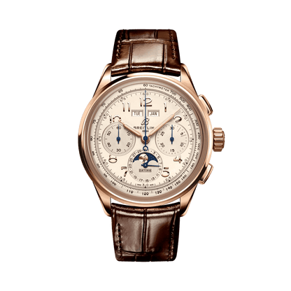 BREITLING Premier B25 Datora 42mm, Red Gold, Champagne dial - Classic Kaf