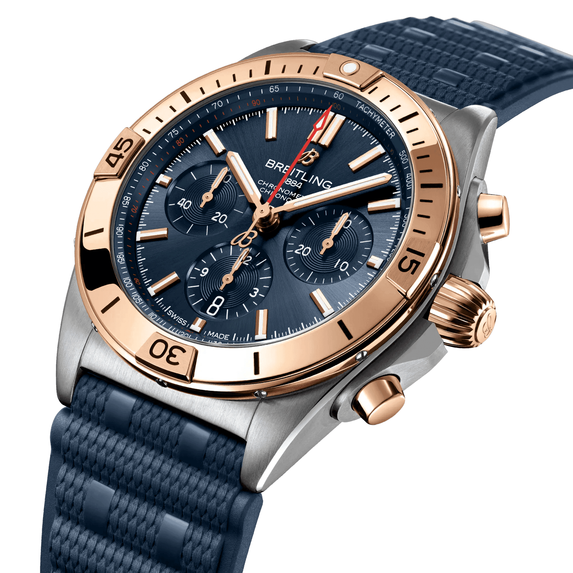 BREITLING Chronomat B01 42mm Automatic Men's Watch UB0134101C1S1 - Classic Kaf