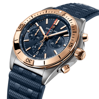 BREITLING Chronomat B01 42mm Automatic Men's Watch UB0134101C1S1 - Classic Kaf