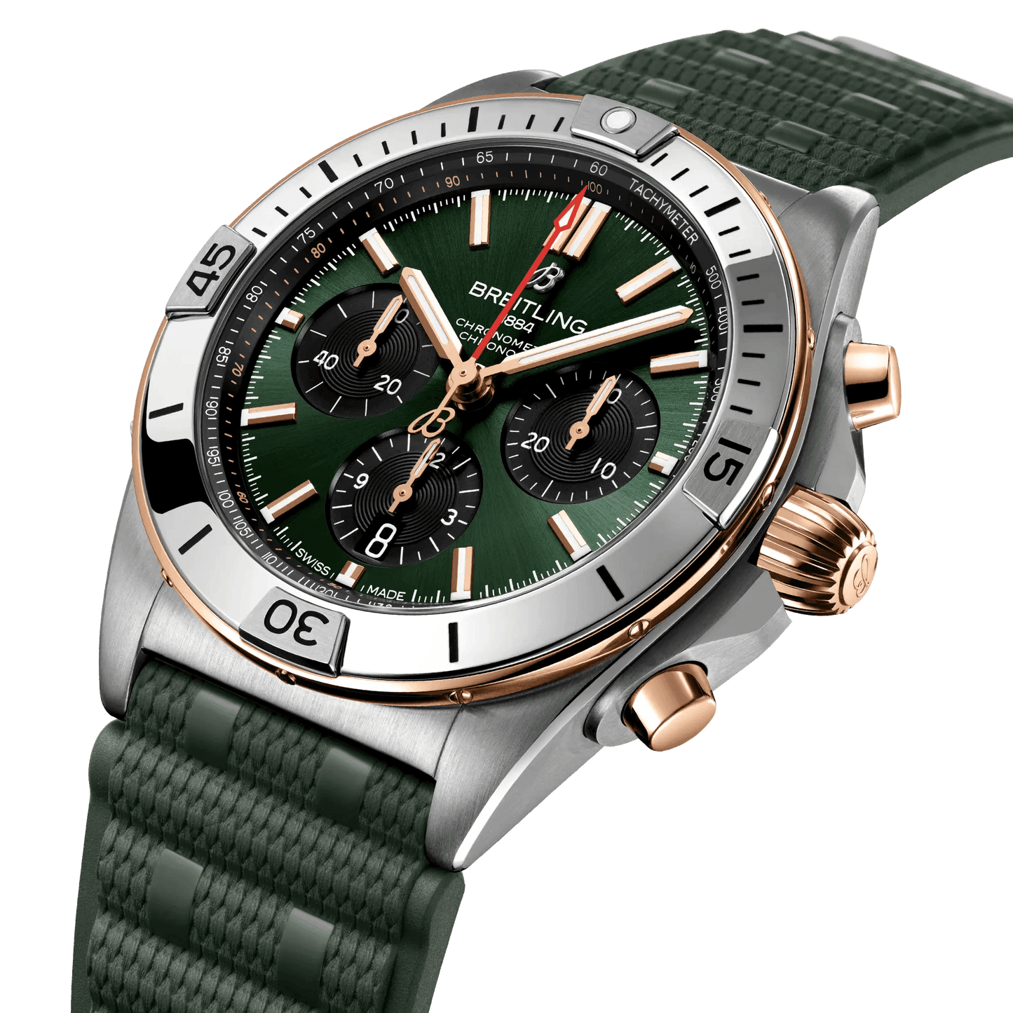 BREITLING Chronomat B01 42mm Automatic Men's Watch UB0134131L1S1 - Classic Kaf