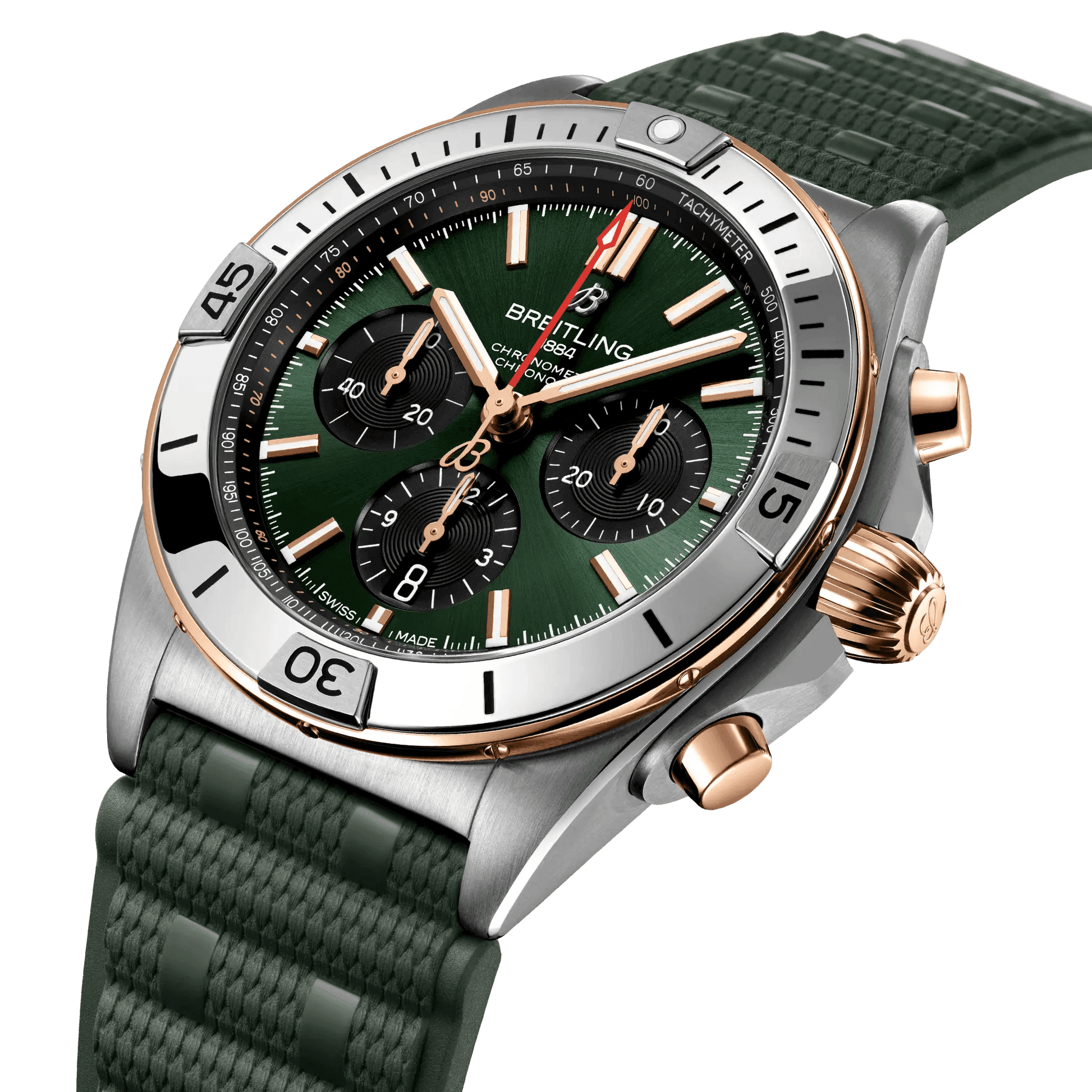 BREITLING Chronomat B01 42mm Automatic Men's Watch UB0134131L1S1 - Classic Kaf